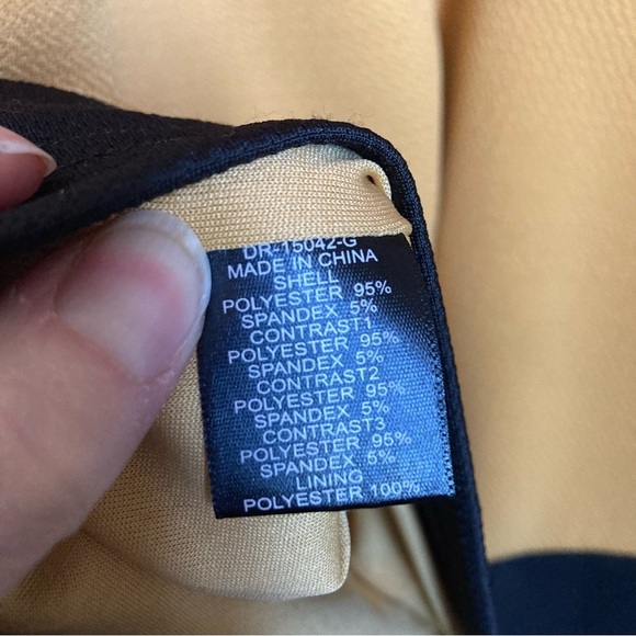 Ark & Co Colorblock Cocktail Dress Size Small - Picture 4 of 5